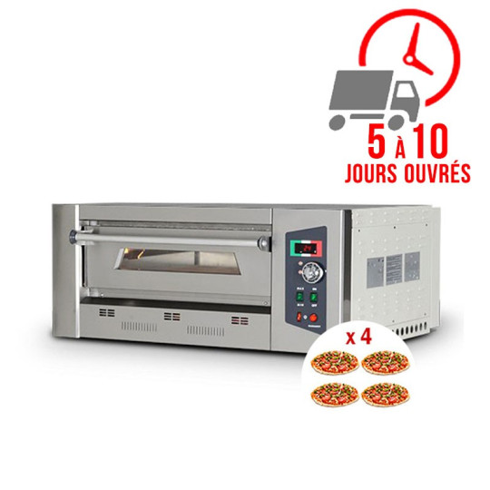 Four à pizza gaz 4 x 33 cm / RESTONOBLE