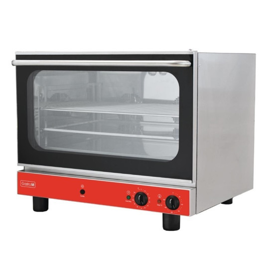 Four électrique pâtissier à convection 4 niveaux 600x400mm avec humidificateur - GASTRO M