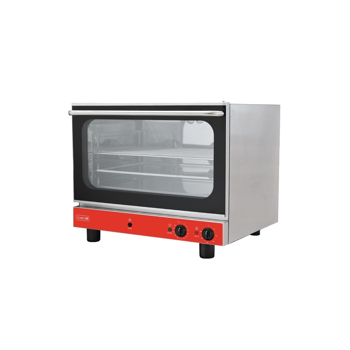 Four électrique pâtissier à convection 4 niveaux 600x400mm avec humidificateur - GASTRO M