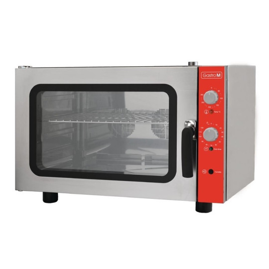Four électrique pâtissier à convection 4 niveaux 600x400mm avec humidificateur - GASTRO M