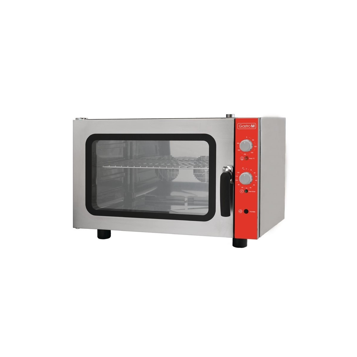 Four électrique pâtissier à convection 4 niveaux 600x400mm avec humidificateur - GASTRO M