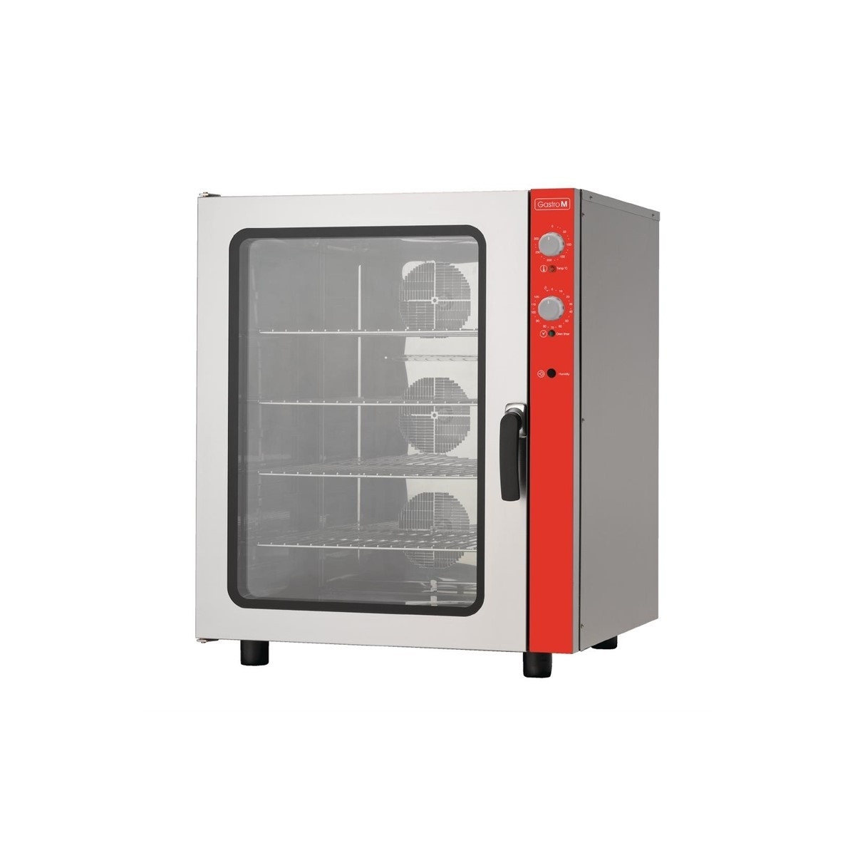 Four électrique pâtissier à convection 10 niveaux 600x400mm avec humidificateur - GASTRO M