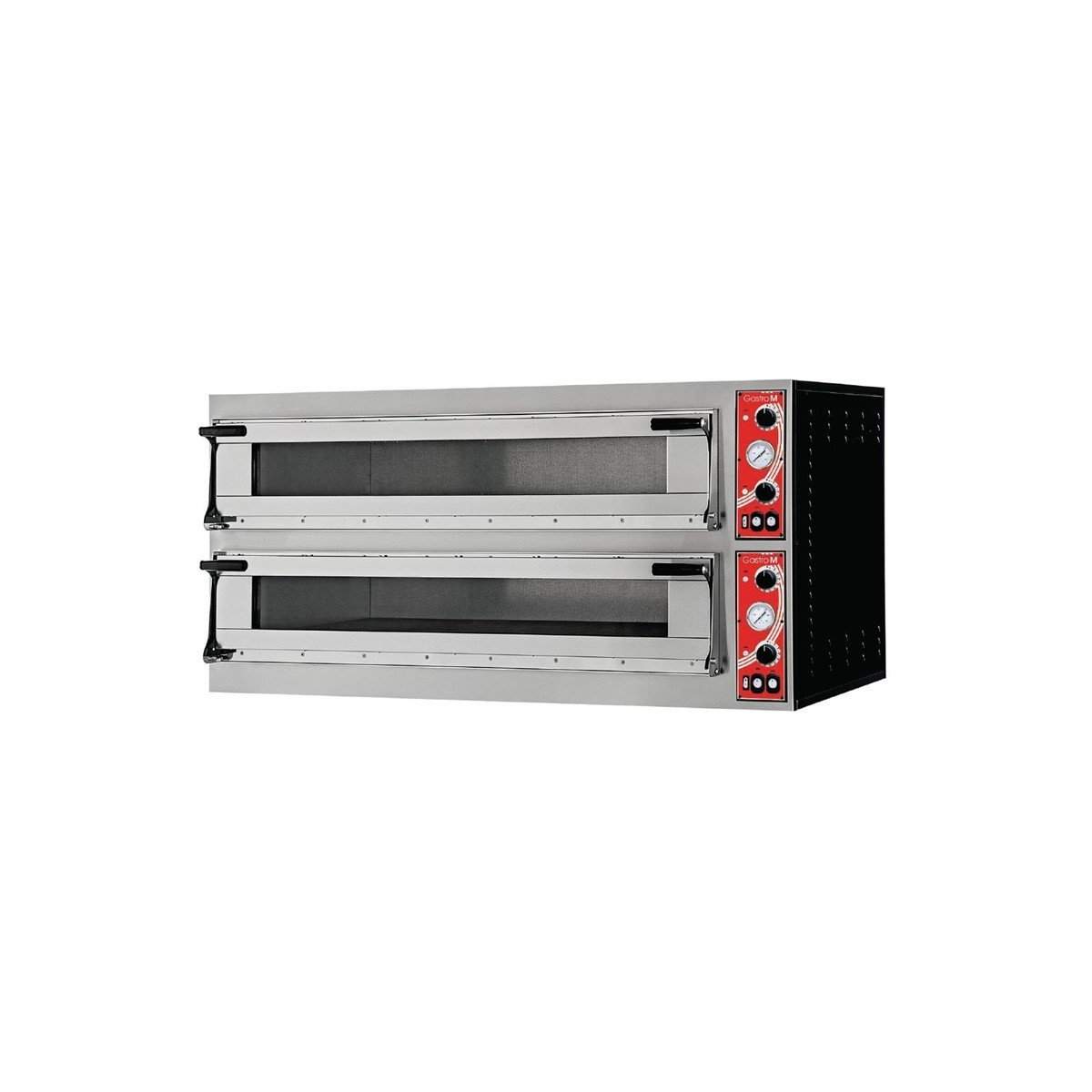 Four à pizza électrique 3 + 3 x 35 cm (largeur) - 8.8kW - 400V / GASTRO M