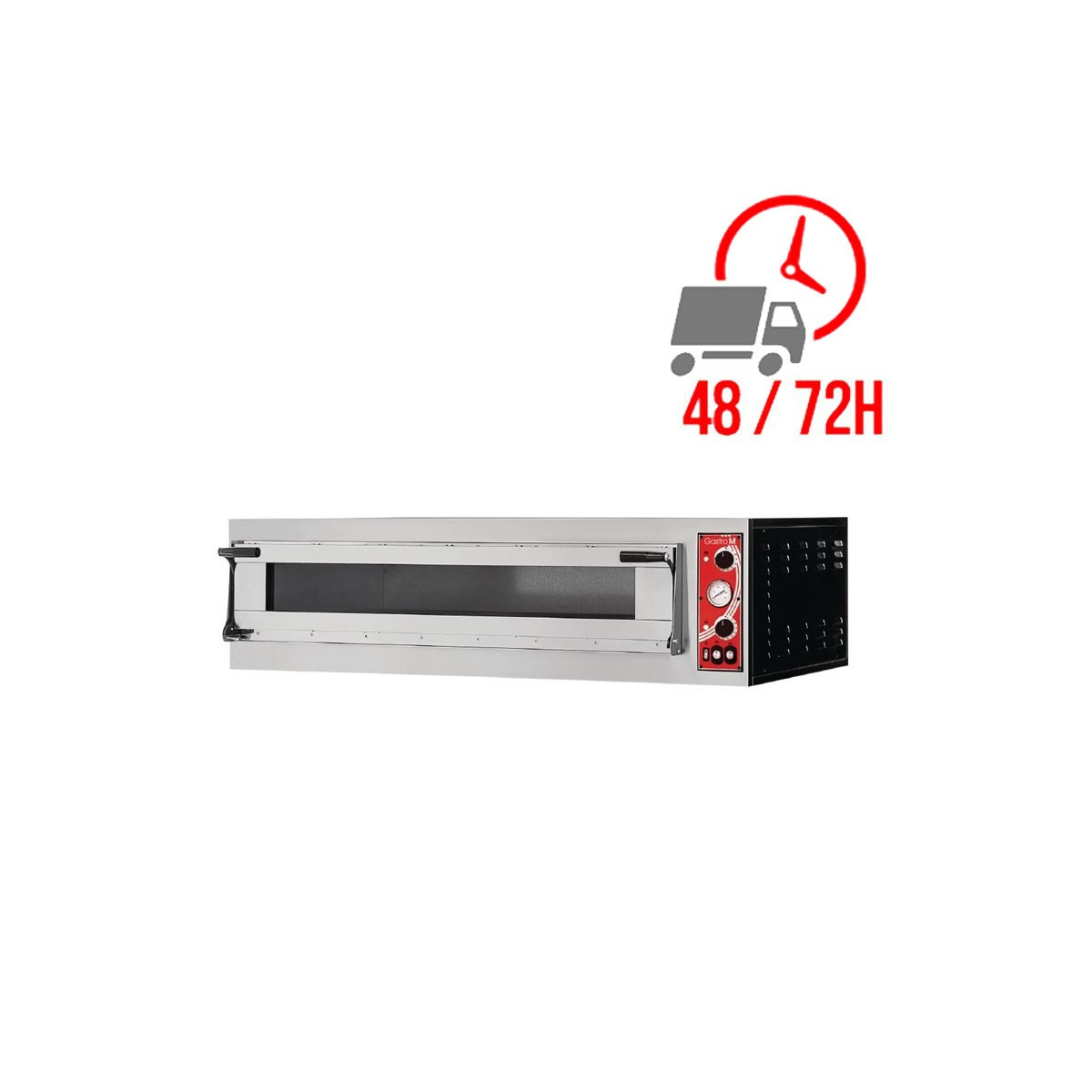 Four à pizza électrique 6 x 35 cm (largeur) - 9kW - 400V / GASTRO M