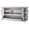 Rôtissoire 2 broches - 10/12 Poulets - Gaz propane / FECA
