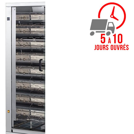Vitre pour rôtissoire EKO - 15 broches / FECA