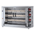 Rôtissoire 3 broches - 15/18 Poulets - Gaz butane / FECA