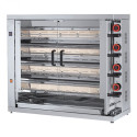 Rôtissoire 4 broches - 20/24 Poulets - Gaz butane / FECA
