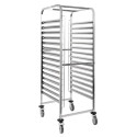 Chariot à glissières GN 2/1 - 15 niveaux / VOGUE
