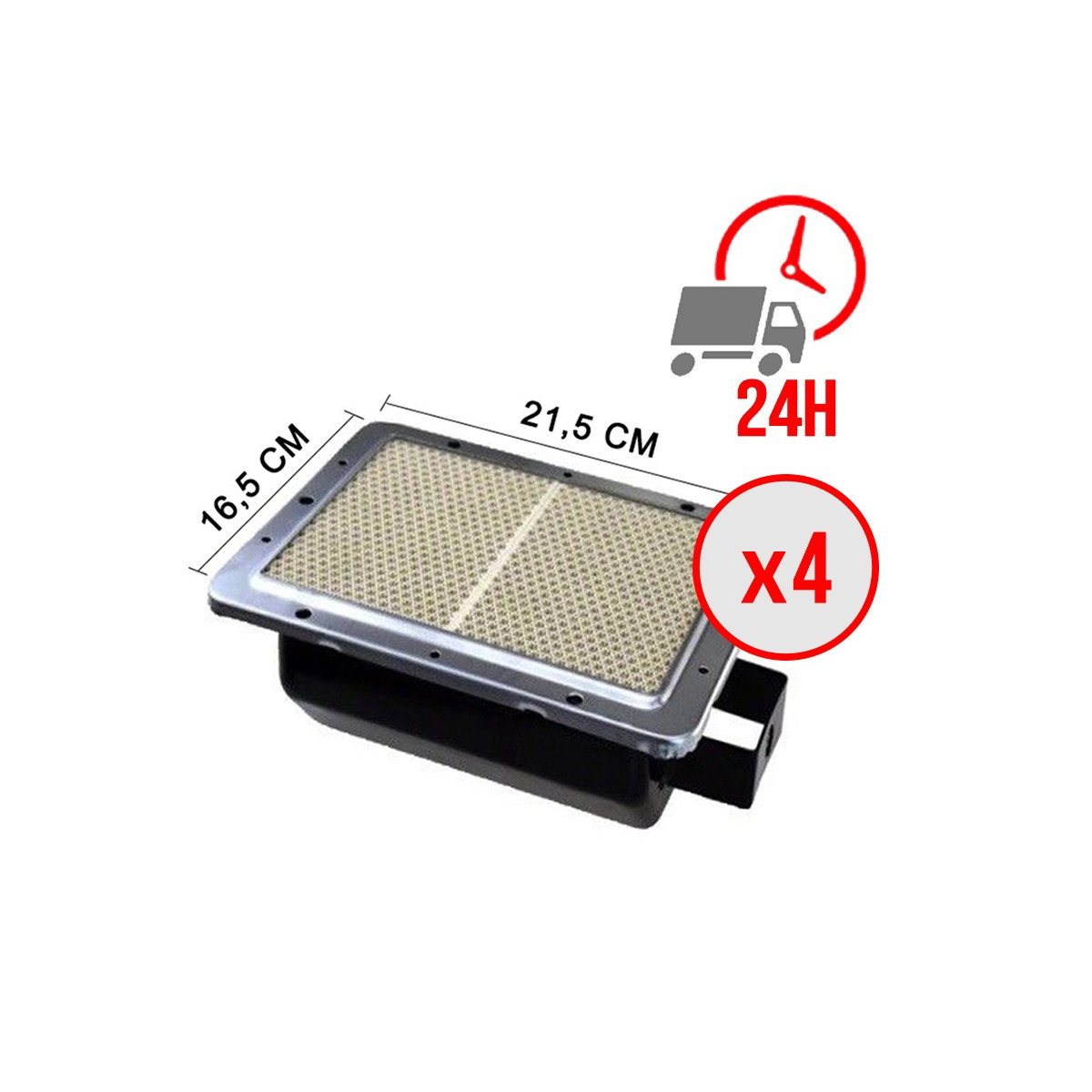 Brûleur pour machine à kebab GURDEN / ARCHWAY (LOT DE 4)