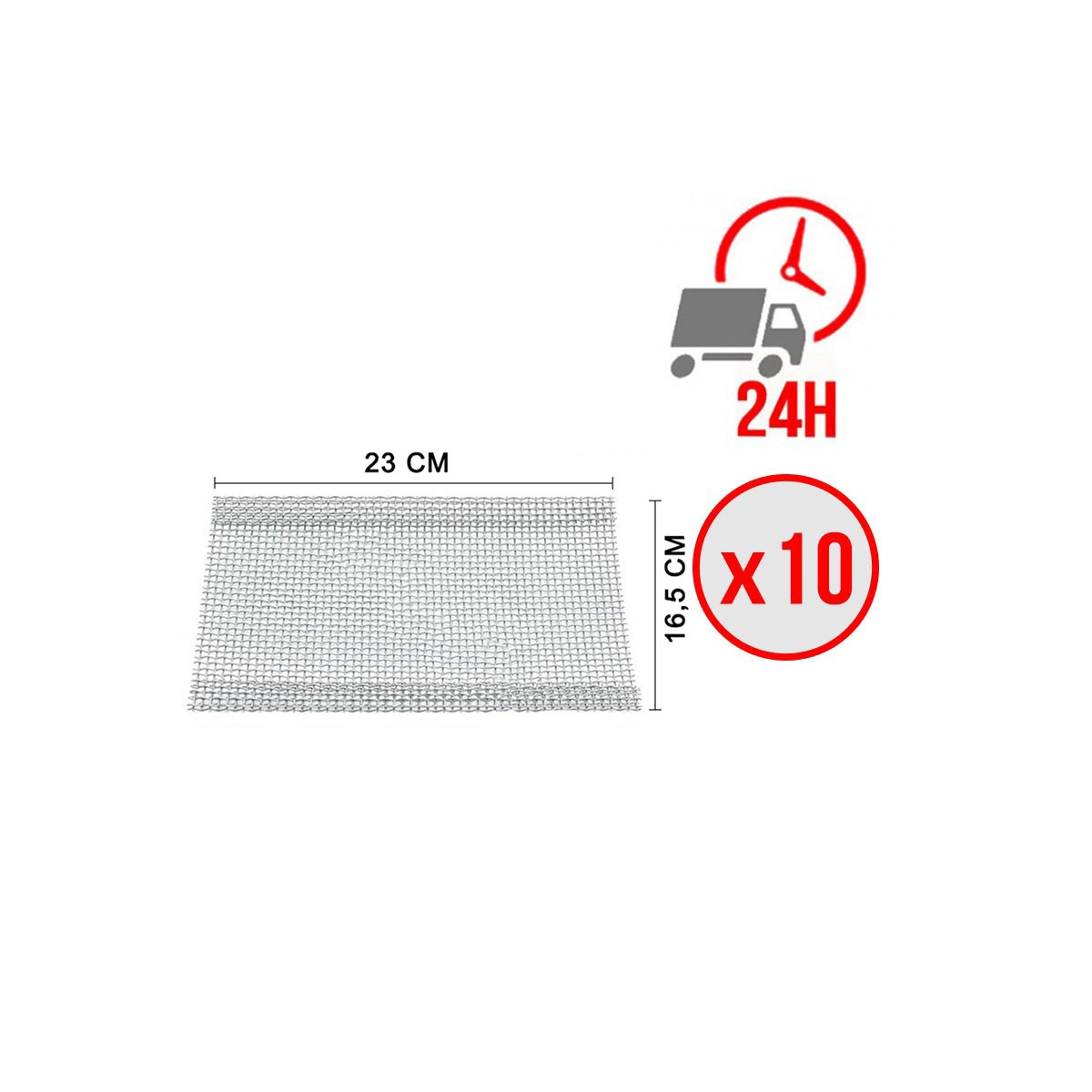 Grille de protection en inox 310 - GURDEN / ARCHWAY (LOT DE 10)