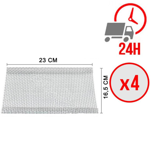 Grille de protection en inox 310 - GURDEN / ARCHWAY (LOT DE 4)