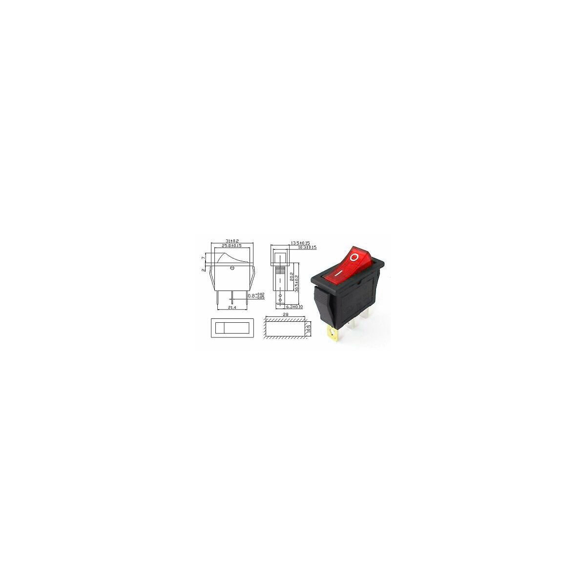 Interrupteur pour machine à kebab GURDEN / ARCHWAY (LOT DE 10)