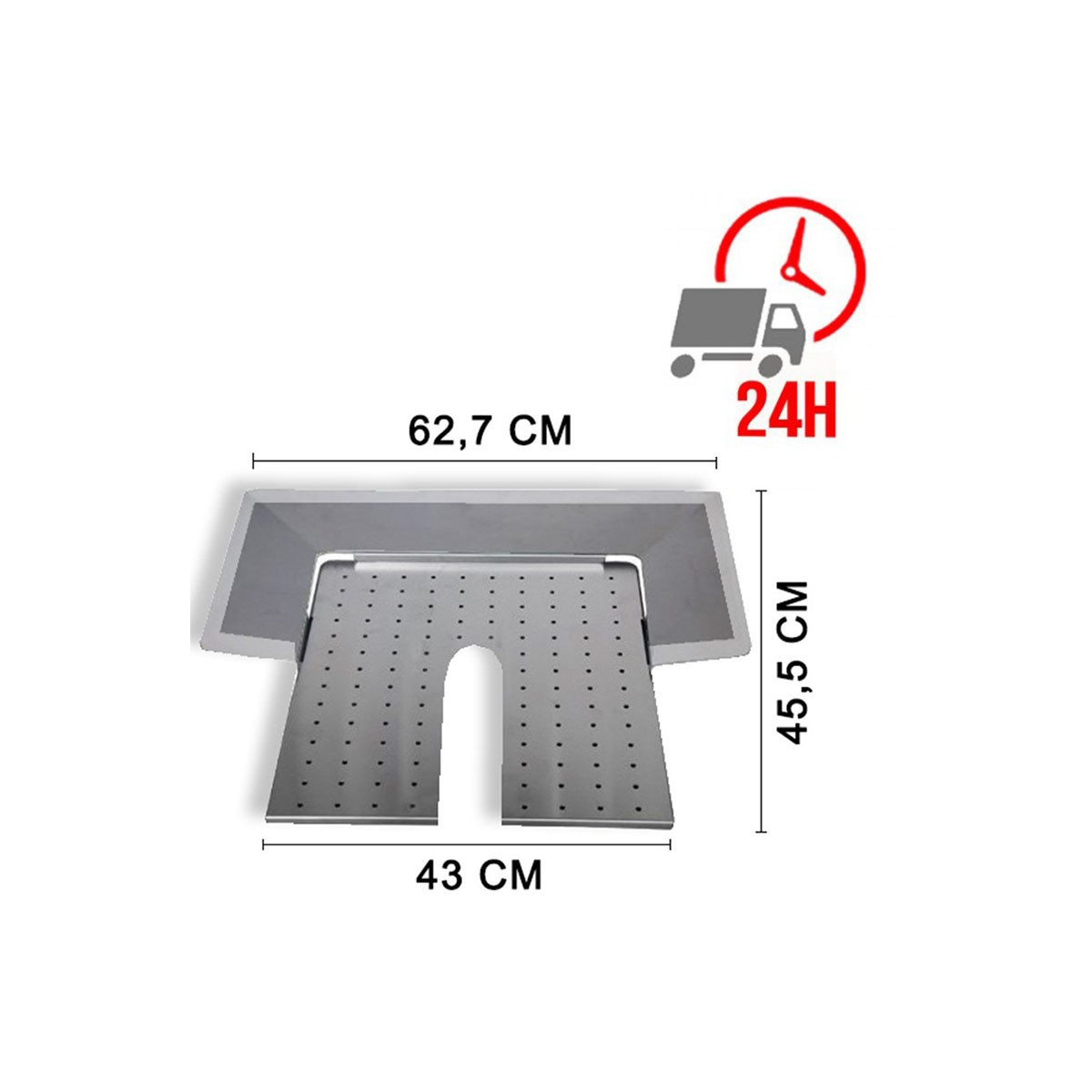 Plateau inox perforé GURDEN / ARCHWAY
