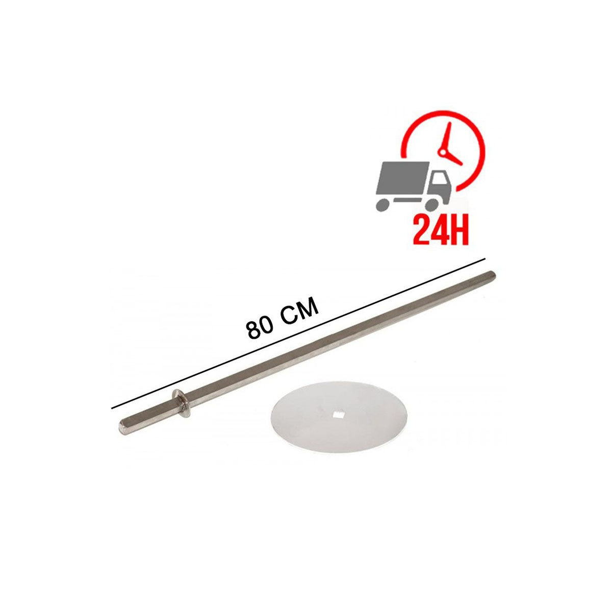 Broche + Cercle pour machine à kebab 4 feux GURDEN / ARCHWAY