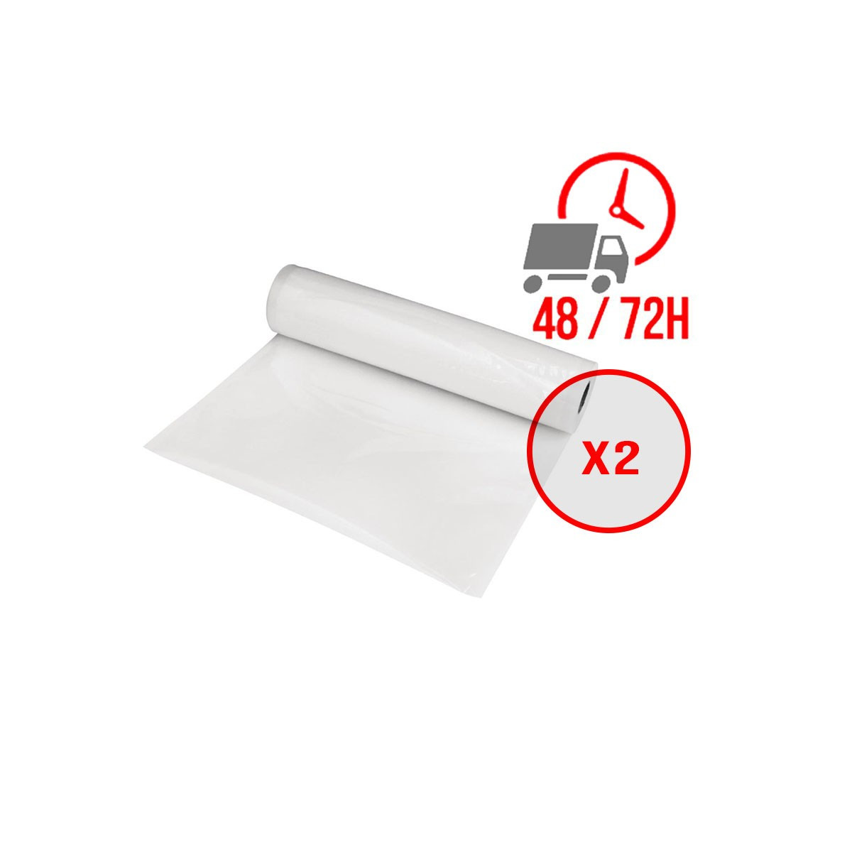 rouleau de sac sous vide 280mm / x2 / Vogue