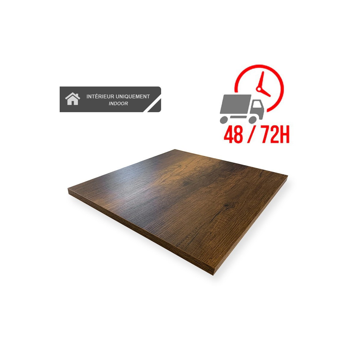 Plateau de table 70x70 cm - Baroque / GOLDINOX