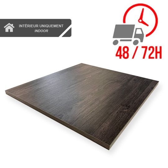 Plateau de table 70x70 cm - Volcanique / GOLDINOX