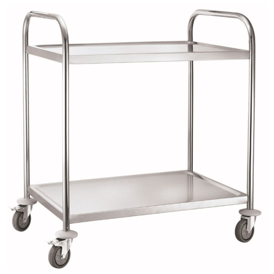 Chariot de service 1000 x 500 mm - 2 niveaux / GOLDINOX