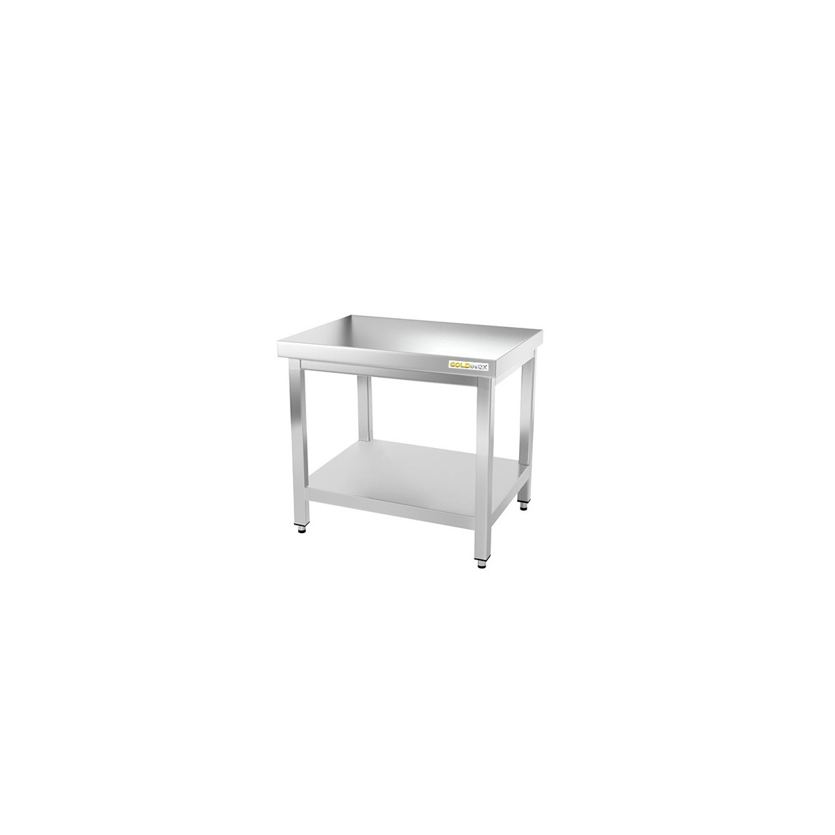 Table inox soubassement 600 x 600 mm PREMIUM / GOLDINOX