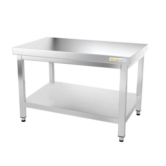 Table inox soubassement 1000 x 600 mm / GOLDINOX