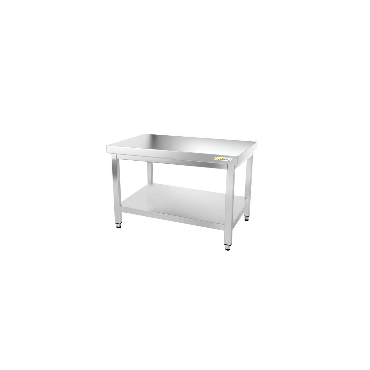 Table inox soubassement 1000 x 600 mm / GOLDINOX