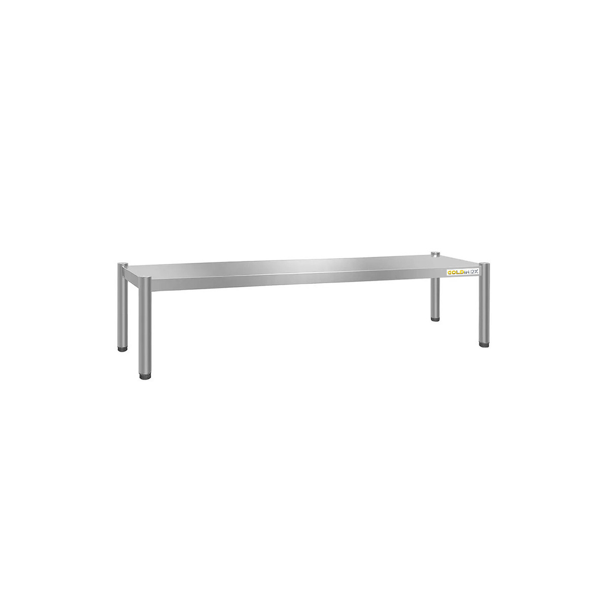 Passe-plat inox 2000 x 350 mm - Hauteur 400 mm / GOLDINOX 