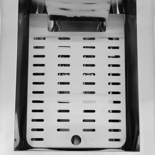 Friteuse électrique 10 Litres avec robinet de vidange à poser - 3 kW / GOLDINOX Friteuse électrique 10 Litres avec robinet de vidange à poser - 3 kW / GOLDINOX