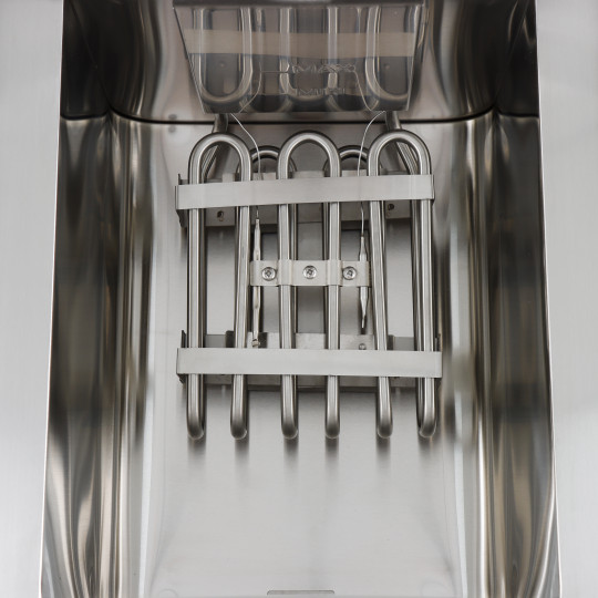 Friteuse électrique 13 Litres avec robinet de vidange à poser - 3,25 kW / GOLDINOX