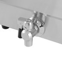 Friteuse électrique 13 Litres avec robinet de vidange à poser - 3,25 kW / GOLDINOX