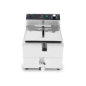 Friteuse électrique 16 Litres avec robinet de vidange à poser - 5 kW (400V) / GOLDINOX