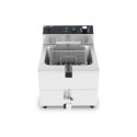 Friteuse électrique 16 Litres avec robinet de vidange à poser - 5 kW (400V) / GOLDINOX