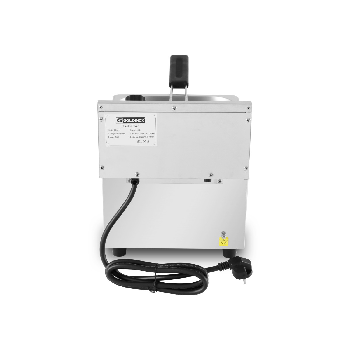 Friteuse électrique 8 Litres à poser - 3 kW / GOLDINOX