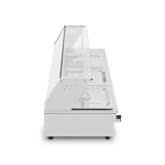 Bain marie avec robinet de vidange GN 1/1