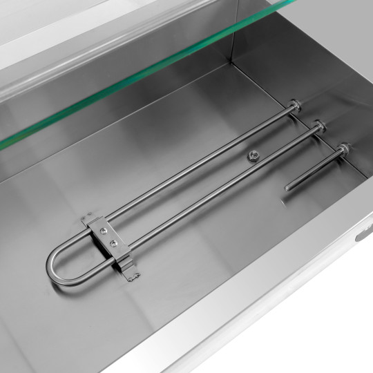 Bain marie avec robinet de vidange professionnel - 3 x GN1/2 - GOLDINOX