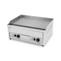 Plaque de cuisson en acier lisse électrique professionnelle 660 mm - GOLDINOX