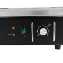 Plaque de cuisson en acier lisse électrique professionnelle 550 mm - GOLDINOX