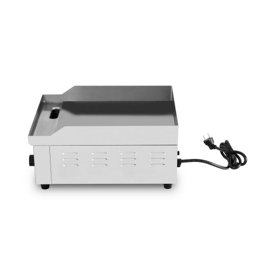Plaque de cuisson en acier lisse électrique professionnelle 360 mm - GOLDINOX