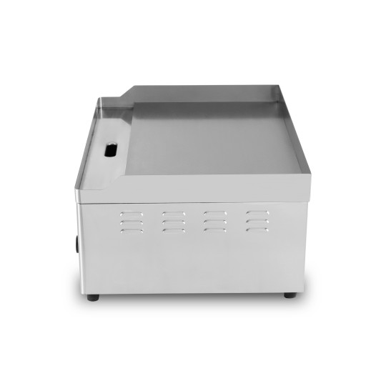 Plaque de cuisson en acier lisse électrique professionnelle 660 mm - GOLDINOX