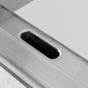 Plaque de cuisson en chrome lisse électrique professionnelle 550 mm - GOLDINOX