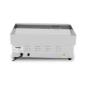 Plaque de cuisson en chrome lisse électrique professionnelle 550 mm - GOLDINOX