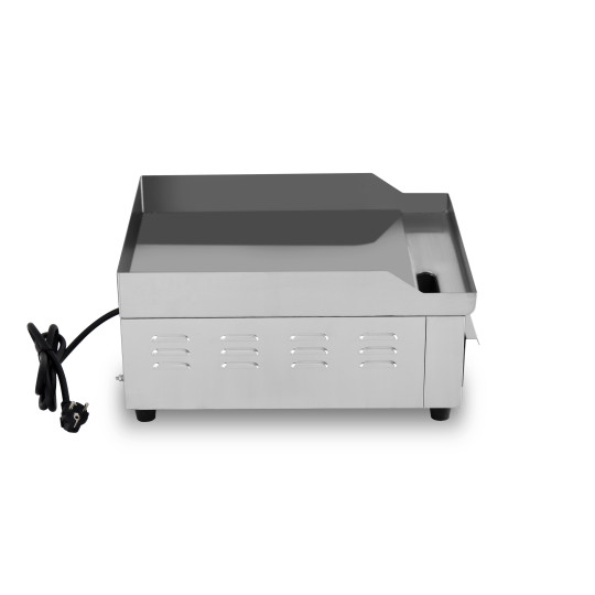 Plaque de cuisson en acier lisse électrique professionnelle 360 mm - GOLDINOX