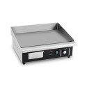 Plaque de cuisson en acier lisse électrique professionnelle 550 mm - GOLDINOX
