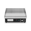 Plaque de cuisson en chrome lisse électrique professionnelle 550 mm - GOLDINOX
