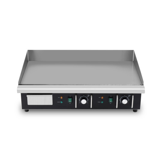 Plaque de cuisson en acier lisse électrique professionnelle 730 mm - 400V - GOLDINOX