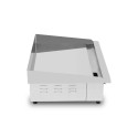 Plaque de cuisson en chrome lisse électrique professionnelle 730 mm - 400V - GOLDINOX