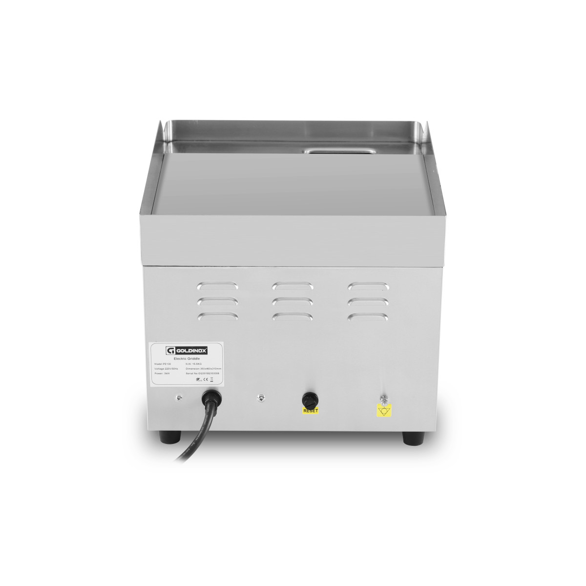 Plaque de cuisson électrique professionnelle 360 mm - GOLDINOX