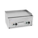 Plaque de cuisson en acier lisse électrique professionnelle 660 mm - GOLDINOX