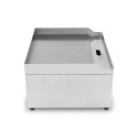 Plaque de cuisson en acier lisse électrique professionnelle 660 mm - GOLDINOX