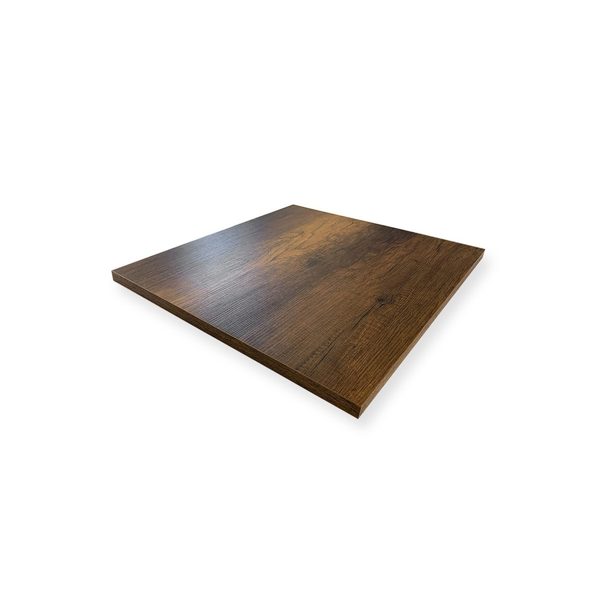 Table complète 60x60 cm Baroque avec pied de table noir / GOLDINOX